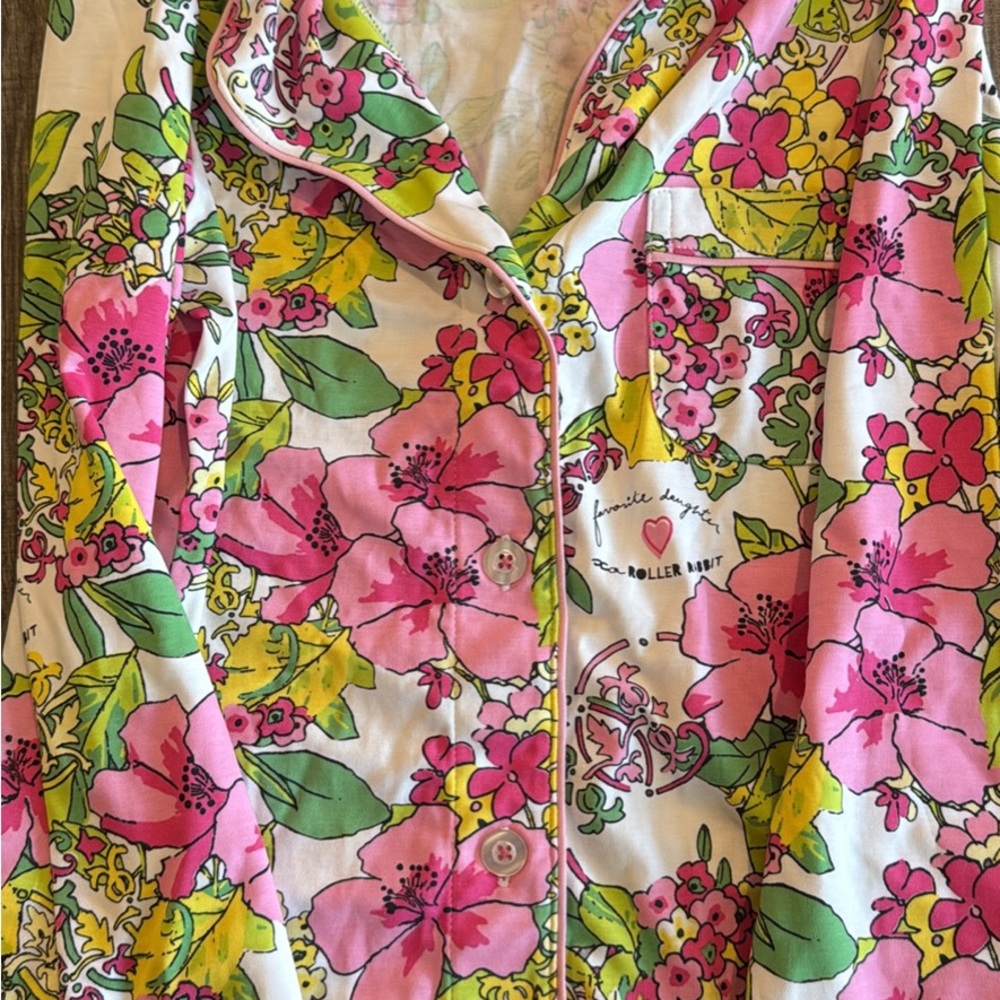 NWOT - Roller Rabbit Women’s XXS Pajama Set